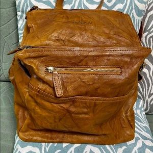 Authentic GIVENCHY Brown Leather Backpack